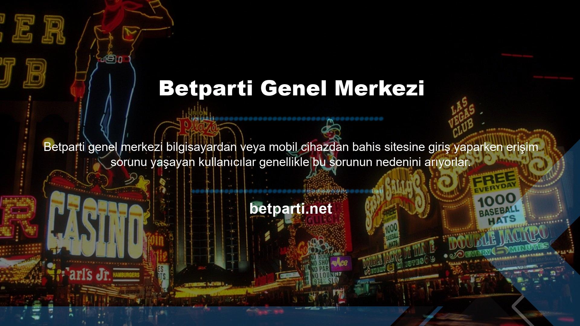 Betparti kurumsal üyeliği BTK tarafından askıya alındı ​​ve erişimi kalıcı olarak engellendi