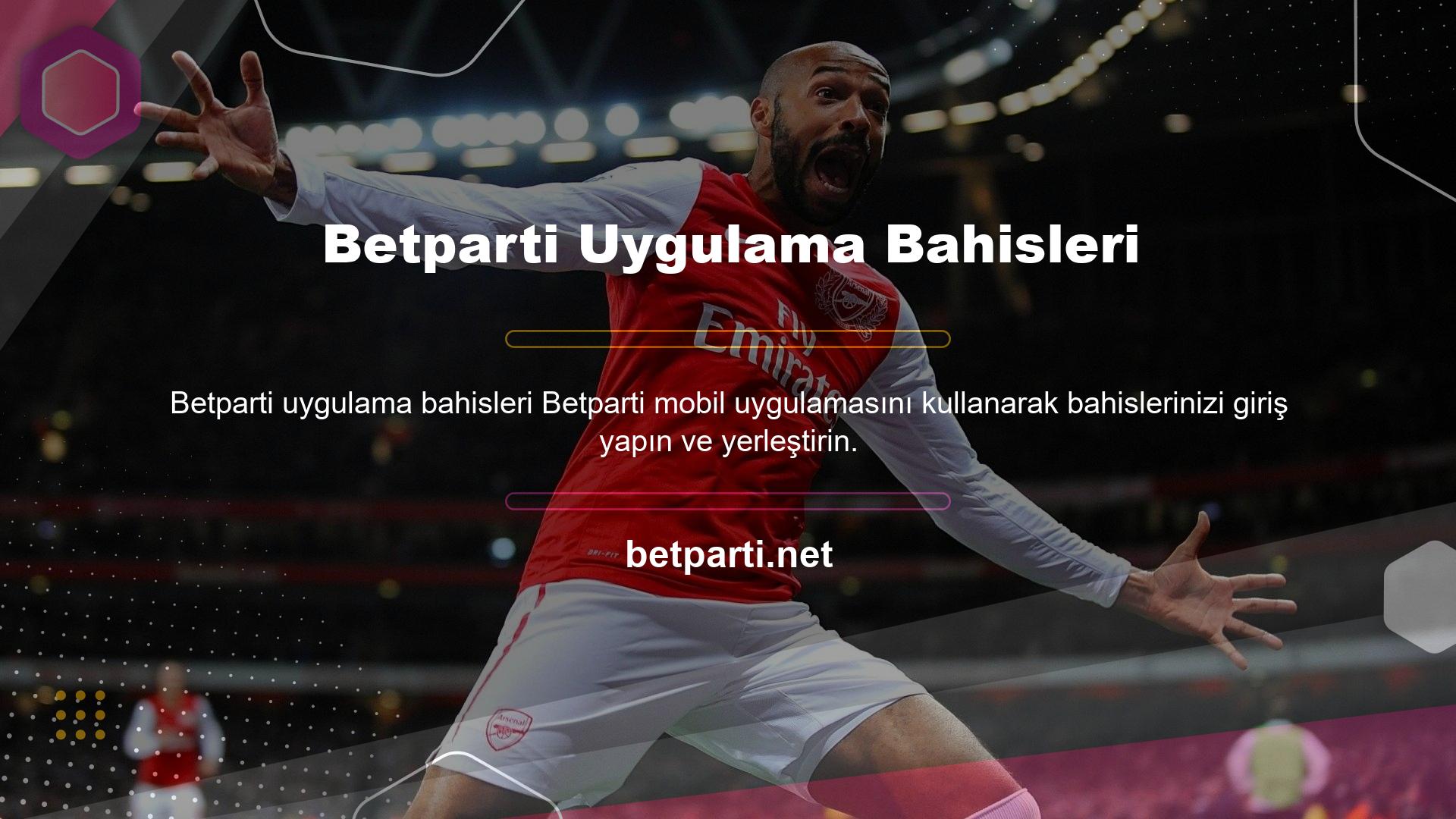 Betparti inanılmaz bir oyun deneyimi için ihtiyacınız olan her şeye sahip nihai çevrimiçi casino oyun hizmetidir! Canlı casino oyunu hizmeti, klasik favorilerden heyecan verici yenilerine kadar keyif almanız için çok çeşitli oyunlar sunar